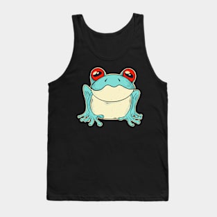 Frog Cottagecore Aesthetic Animal Lover Tank Top